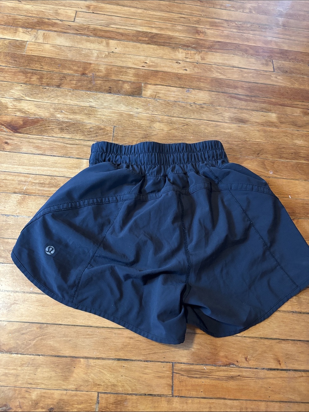 lululemon athletica Black Athletic Running Shorts